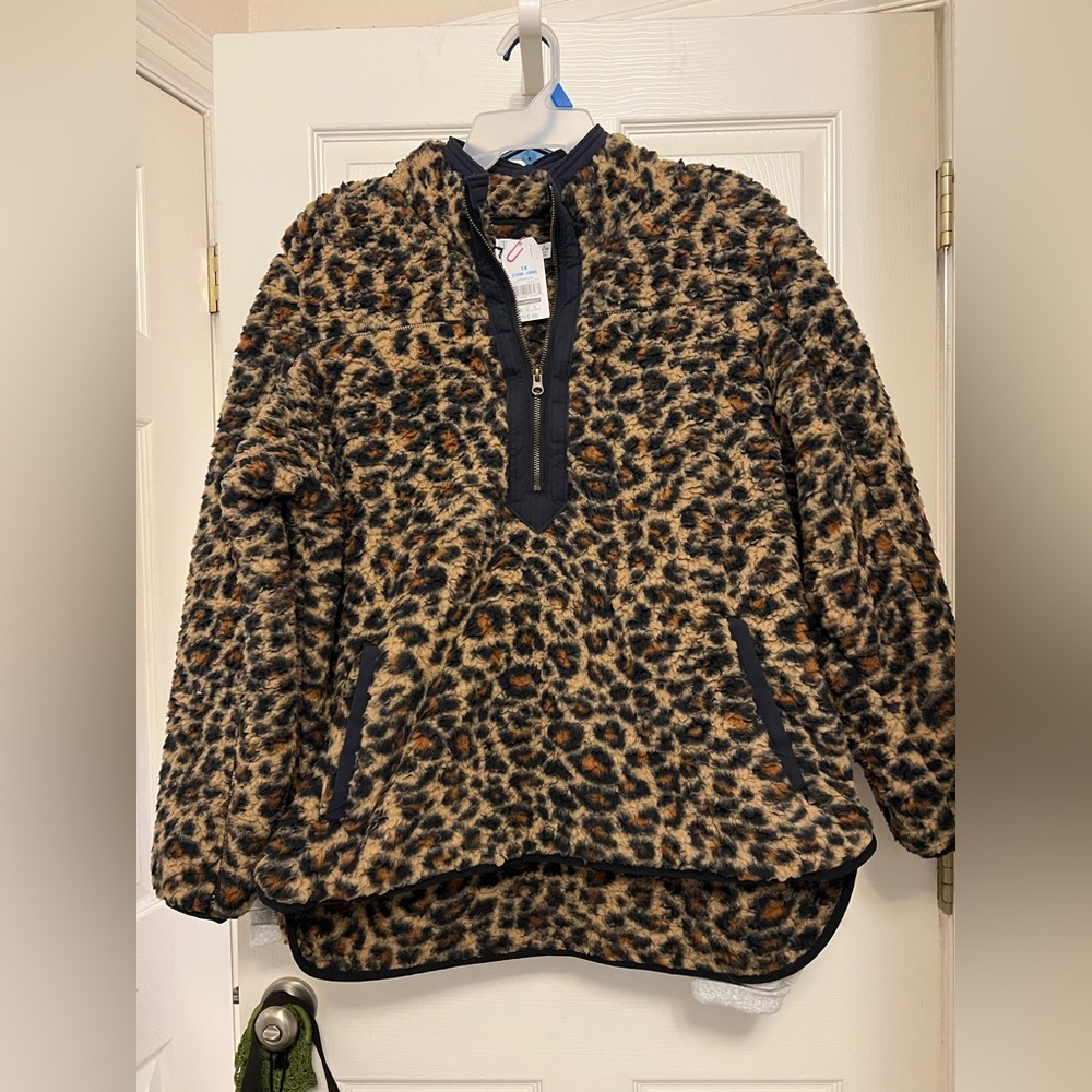Terra and Sky Sherpa pullover